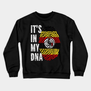 IT'S IN MY DNA Uganda Flag Men Women Kids Crewneck Sweatshirt